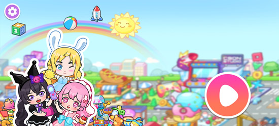 卡通小镇日记本