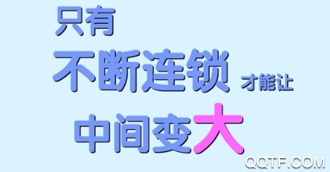 BrustLinkStart只有不断连锁才能让中间变大