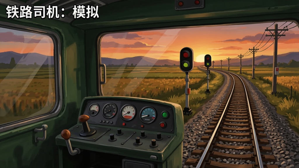 铁路司机:模拟-火车驾驶模拟