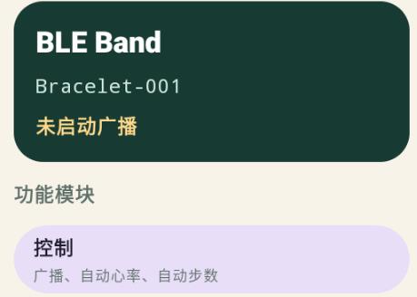 蓝牙手环模拟器