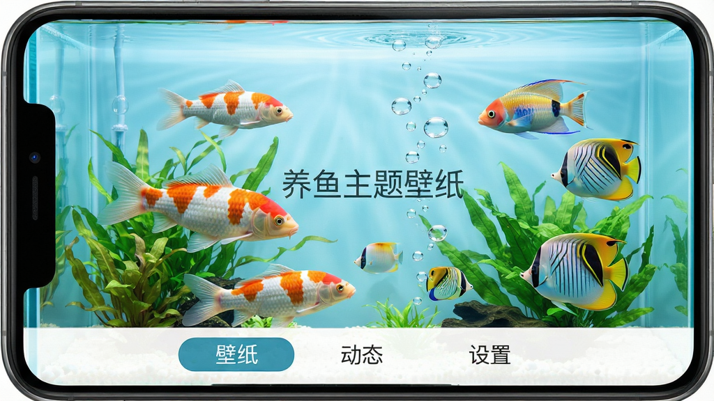 养鱼主题壁纸-动态水族箱