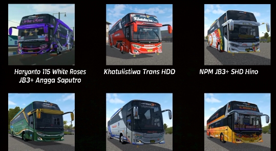 巴士模拟器变体模组Mod Bussid Bus Mbois